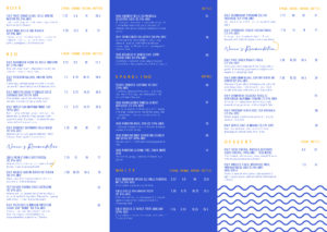 Wine Menu