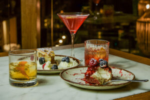 desserts & drinks menu